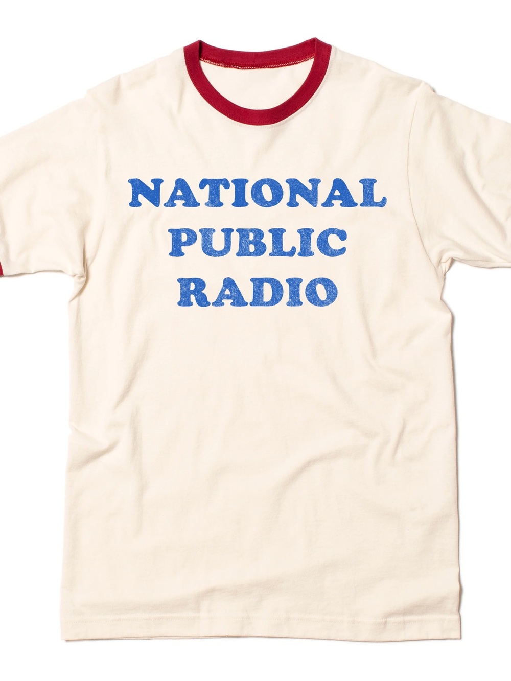 NPR Retro 70s Cooper Ringer Tee - Never Worn